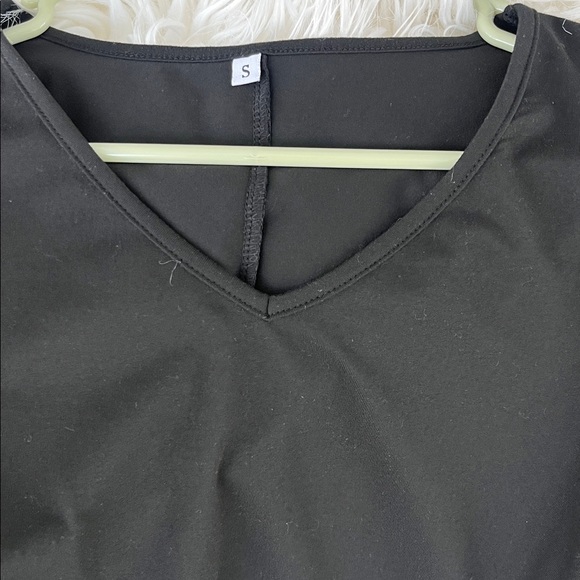 Black and Multicolor Patchwork Skirt - Picture 4 of 7